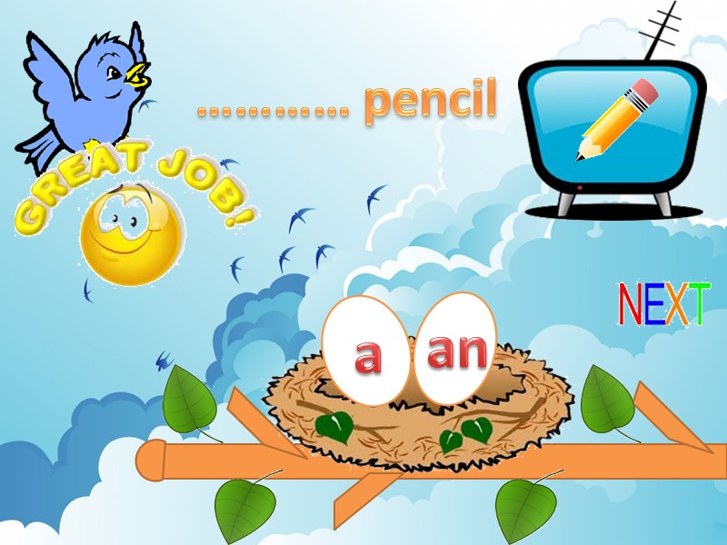 an a ………… pencil